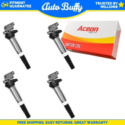7805-6260-04 Aceon Set of 4 Ignition Coils for BMW i3 i3s 2018-2020 - Imagem 1 de 2