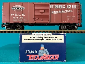 0503-1 Atlas O Pittsburgh & Lake Erie PS-1 Box Car #5425 P&LE O Scale New - Picture 1 of 1