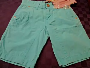 NWT $140 VILEBREQUIN BOYS BERMUDA BOARD SHORTS TURQUOISE SIZE 4 YEARS - Picture 1 of 3