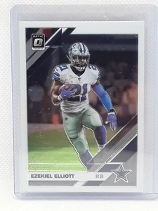 Ezekiel Elliott 2019 Donruss Optic Football - #28 - Dallas Cowboys - Picture 1 of 2