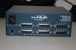 Alphasmart Neo2 Docking Station Hub AlphaHub USB 30 PORT ACC-AH02-HB W/ cables - Picture 1 of 12