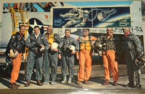 FIRST DAY CARD Orig 7 Astronauts," #1331-32 "Astronaut & Gemini 4 Capsule," 1967 - Picture 1 of 5