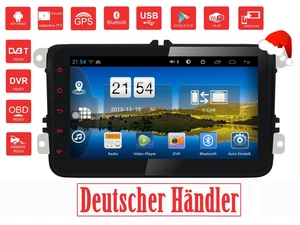 AV8V6: Android 10 PX6 Autoradio Naviceiver GPS für VW Seat Skoda IPS DAB+DSP - Bild 1 von 9