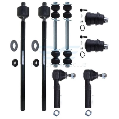 Kit de rótulas con extremos de varilla de amarre delantera de 8 piezas para Dodge Neon SX 2.0 Plymouth Neon Foto 1 de 4