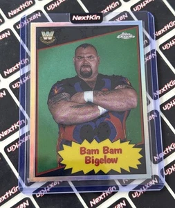 2025 Topps Chrome WWE Bam Bam Bigelow - 1985 Topps Legend Refractor #85TL-BW - Picture 1 of 2