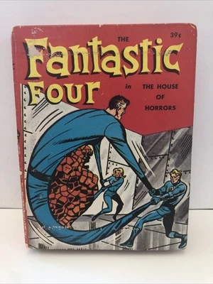Marvel Comics 1968 - Los Cuatro Fantásticos en la Casa de los Horrores - Pequeño libro grande Foto 1 de 4