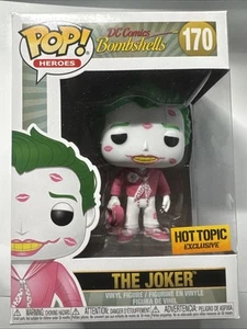 Funko Pop Heroes DC Comics Bombshells The Joker #170 (rosa, besos) tema candente - Imagen 1 de 11