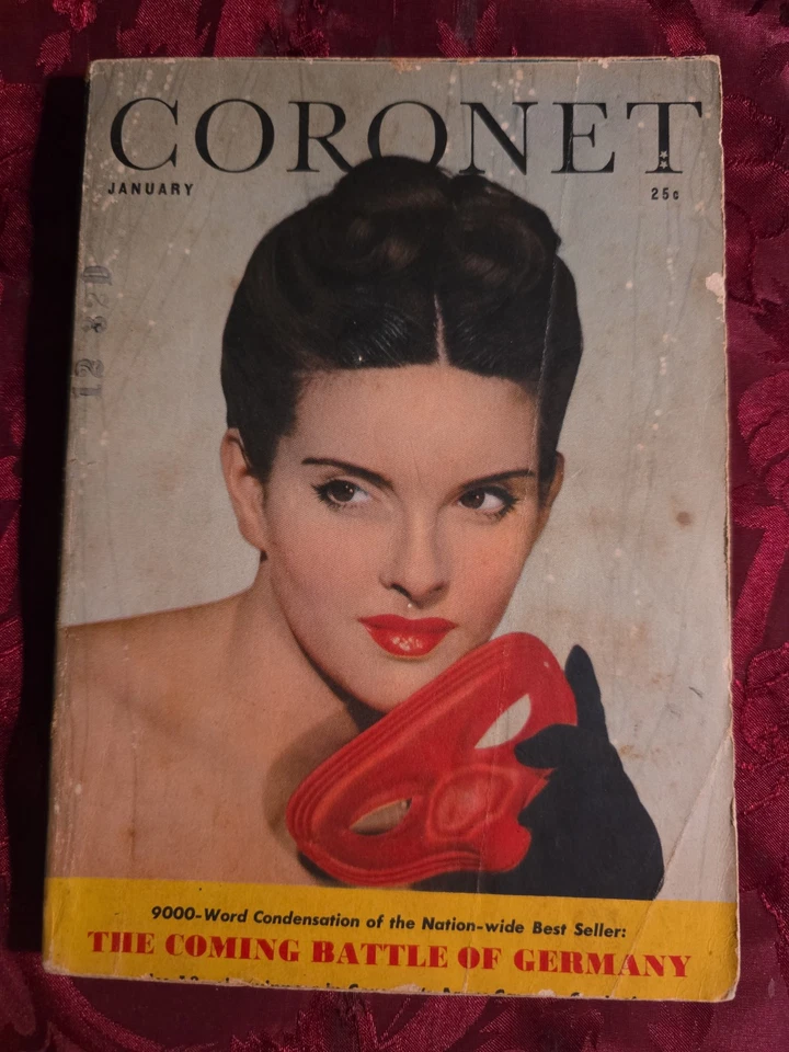 CORONET January 1943 WWII JOHN FALTER WALT DISNEY HOWARD HUGHES RICHARD SALE Foto 1 de 2