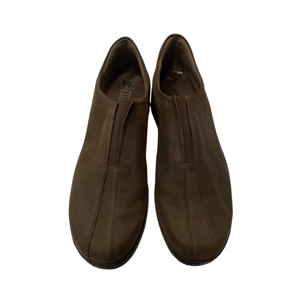 MEPHISTO Brown Nubuck/Suede Leather Loafers      Size: US 10 - Image 1 of 4