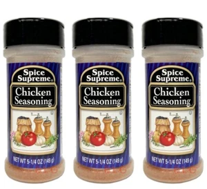 Ground CHICKEN SEASONING Spice Supreme Food Seasonings Kitchen Cooking (3 Pack) - Picture 1 of 2