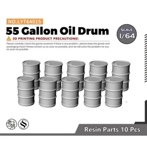Miniature Factory Building Car Accessory Props Display 55 Gallon Oil Drum Barrel - Bild 1 von 2