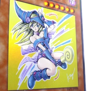 JP006 PSA 9 2008 YU-GI-OH! JPN DARK MAGICIAN GIRL ANNIVERSARY PACK Autographed - Picture 1 of 7