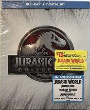 JURASSIC PARK Collection (Blu-Ray+Digital HD, 2015) NEW!! FACTORY SEALED!