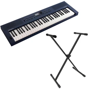 Roland GO:Keys3 Keyboard Midnight Blue mit Keyboardständer - Picture 1 of 8