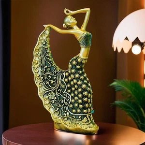 Aesthetic Dancing Lady Showpiece Figurine Statue Home Decor Gift Item - Picture 1 of 4