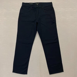 Banana Republic Chino Pants Mens 34 x 30 Slim Fit Black Straight Leg Stretch - Imagen 1 de 19
