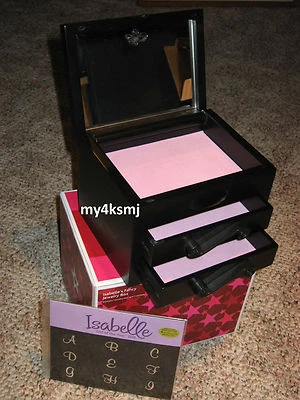 American Girl Изабель черный карнавальный ювелирных изделий шкатулка для девочек матч кукла Изабель   - Изображение 1 из 4