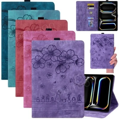 Flip Case for iPad Pro 12.9/11 2022/2021 Air 5/4 10th 9 8 7 6th Gen Stand Cover - Image 1 of 4