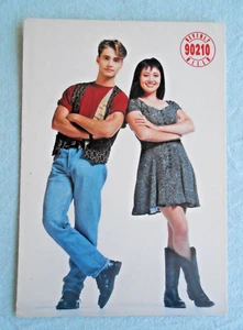 BEVERLY HILLS 90210 - POSTCARD/CARTOLINA/Jason Priestley/Shannen Doherty/Edibas - Imagen 1 de 2