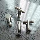 Brass Blank Plated Pad CuffLink CUFF LINK Craft for Suit T Shirt 9mm 12mm 15mm