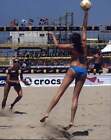 Laurel Riechmann authentic signed AVP volleyball 8x10 photo W/Cert Autographed 0