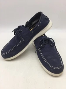 Cole Haan Grand Atlantic Boat 360 Men’s Marine Blue Athletic Shoes Size 11 - Picture 1 of 11