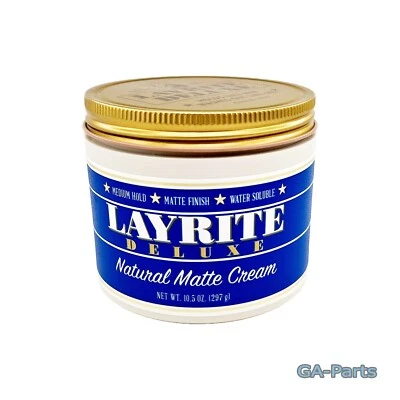 Layrite Matt Cream 297g – Haarwachs  Mittlerer Halt  Wasserlöslich  Haarstyling - Bild 1 von 3
