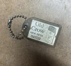 Old Crow Whisky Keychain - Vintage
