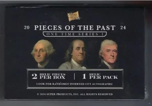 2024 Pieces of the Past One Time Series 1 Box  2 Relic Pieces Per Box - Picture 1 of 2
