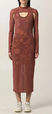 MCQ Alexander McQueen Iron Glow up Dress. Size AU 12 L US 8. BNWT Foto 1 de 4