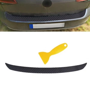 Car Rear Trunk Sill Pad Bumper Protector Guard Rubber Trim Anti-Scratch Cover - Picture 1 of 9