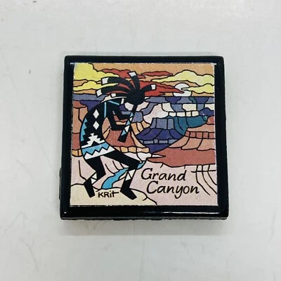 Imán nativo americano vintage años 90 Krit arte cerámica Gran Cañón Arizona 17 Foto 1 de 4
