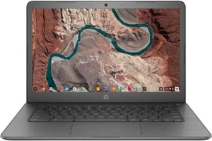 HP 14-ca000nr 14" HD Laptop Intel Celeron N3350 1.1 GHz 4GB 32GB eMMC Chrome OS - Afbeelding 1 van 5