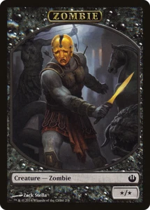 MTG Token Zombie TJOU #2 Common - Picture 1 of 1