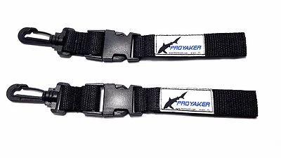 PROYAKER OCEAN TOUGH KAYAK FISHING ACCESSORIES PROYAKER Utility Quick Release Latch for Hobie H-Rail and Boat Rails set of 2