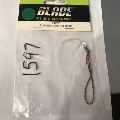 BLADE Front LED w/ Cover, Red: 350 QX BLH7807 - Image 1 of 3