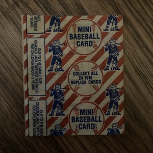 * UNOPENED * 1993 Cracker Jack Anniversary Paper Pack - 1915 Replica Card -  3E6