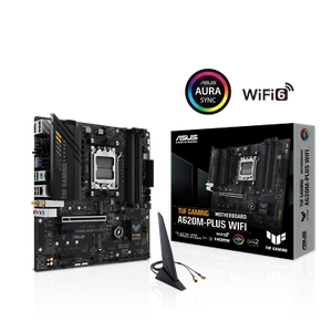 ASUS TUF GAMING A620M-PLUS WIFI Mainboard Sockel AMD A620 - Bild 1 von 1
