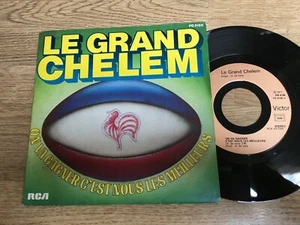 45 tours RUGBY Le GRAND CHELEM On va gagner c'est nous les meilleurs 1977 EXC+ - Picture 1 of 2