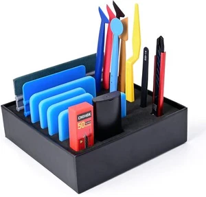 Juego de herramientas profesionales PPF instalación automática de película de tinte para ventanas con caja organizadora envoltura de vinilo - Imagen 1 de 11