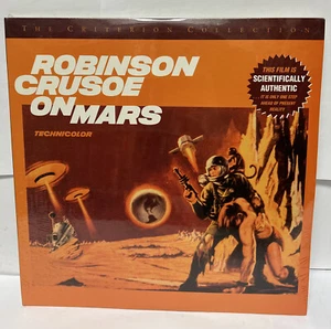 Robinson Crusoe on Mars LASERDISC The Criterion Collection SEALED - Picture 1 of 2