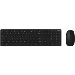 ASUS W5000 Wireless Keyboard + Mouse kit, Slim & Durable , Classy Black Color - Picture 1 of 1