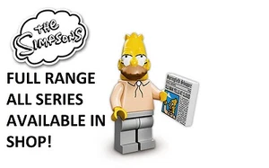 LEGO Abuelo Simpson Los Simpson Serie 1 Sin Abrir Nuevo Sellado de Fábrica - Imagen 1 de 2