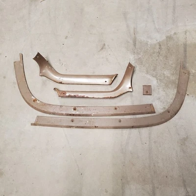 1957-58 New Yorker/300/Windsor 5 piezas interior superior decoración parabrisas moldura Foto 1 de 4