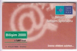 ASIE TELECARTE / PHONECARD .. TURQUIE 30U TTK ALCATEL CEBIT 2000 MINT/NEUVE - Picture 1 of 2