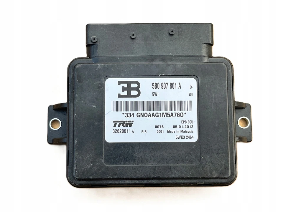 Moduł, sterownik hamulca ręcznego Bugatti Veyron 5B0907801A Foto 1 de 1