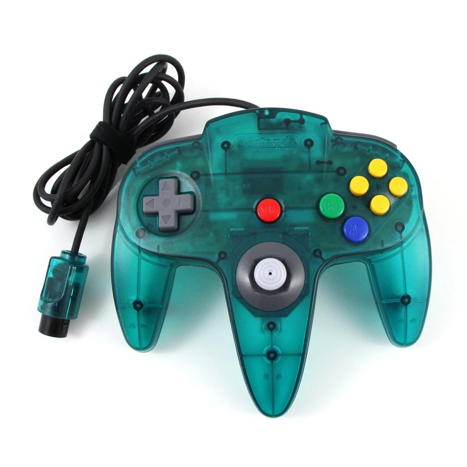 Official Nintendo 64 Ice Blue Controller OEM N64 Original TESTED - Image 1 of 1