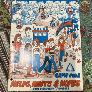 Vintage Camp Fire Girls Helps,Hints,&Hopes For Discovery advisers - Picture 1 of 10