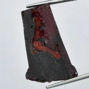 21.48ct 19.2x12mm Rough Natural Medium Reddish Orange Garnet Gemstone, Africa - Picture 1 of 5