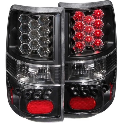 Anzo LED Tail Brake Lights Black for 2004-2008 Ford F-150 Foto 1 de 4